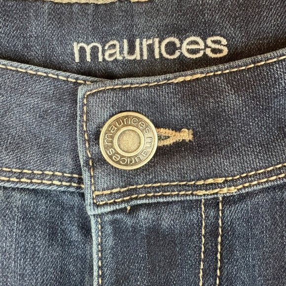 NWT Maurices Bootcut Denim Flex Mid Rise Cotton Blend Jeans; Size 22W Long - Picture 6 of 15